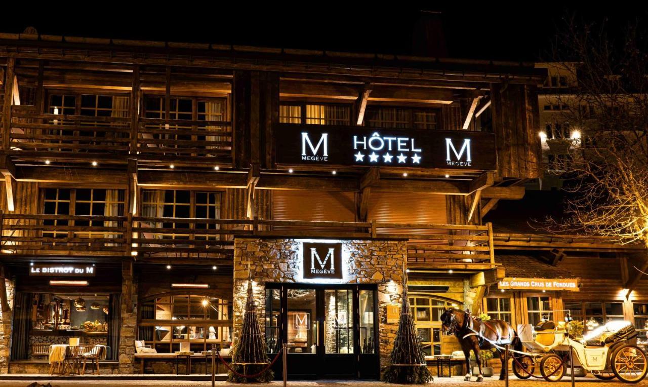 M De Megeve Hotel Exterior photo