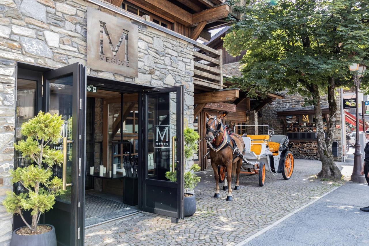 M De Megeve Hotel Exterior photo