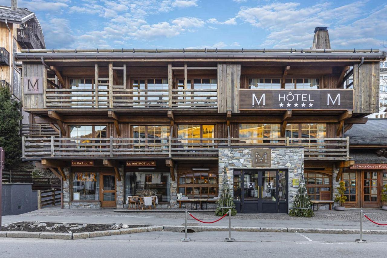 M De Megeve Hotel Exterior photo